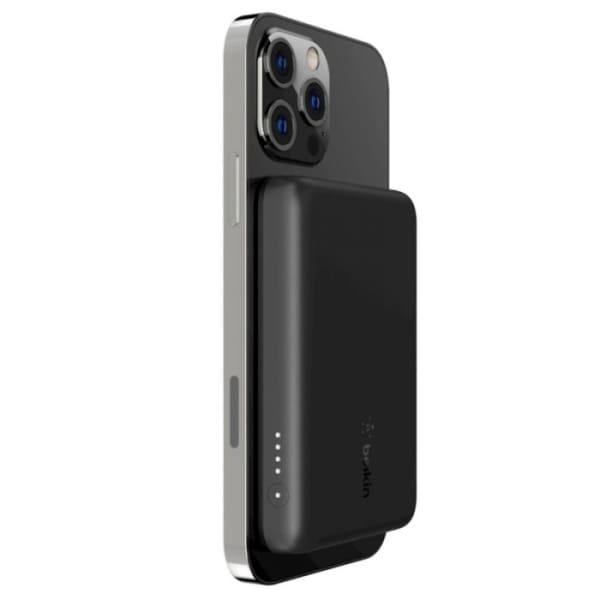 Power Bank sans fil BELKIN 2500MAH avec MagSafe noir (BPD002btBK) Power Bank sans fil BELKIN 2500MAH avec MagSafe noir (BPD002btBK)